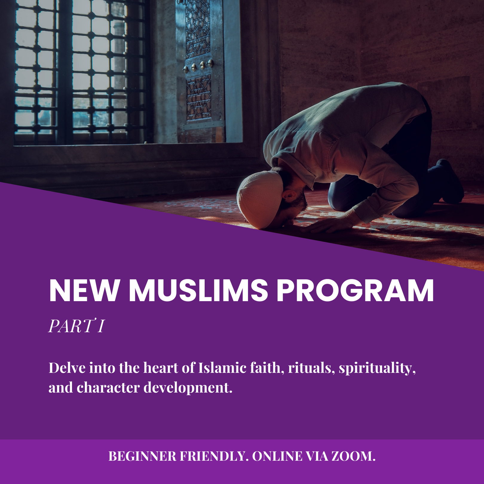 New Muslims Program Class Description